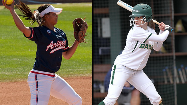 Arizona vs. Baylor (Site 1 / Game 1): 2013 NCAA Softball Regionals