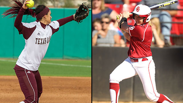 #20 Texas A&M vs. #1 Oklahoma (Site 1 / Game 3): 2013 NCAA Softball Super Regionals