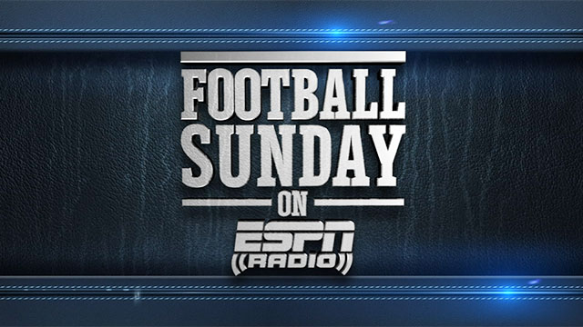 Football Sunday on ESPN Radio