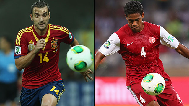 Spain vs. Tahiti (Group B)