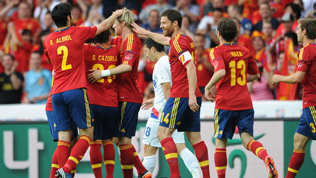 Spain vs. China (English)