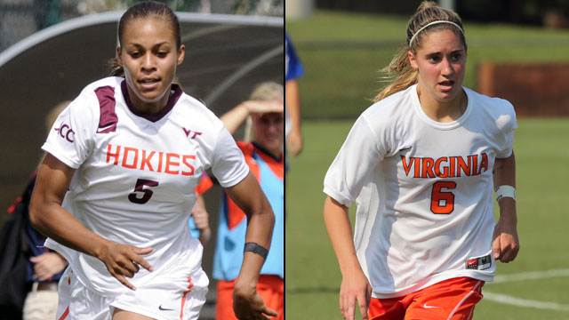 Virginia Tech vs. Virginia (Semifinal #1): 2013 ACC Women's Soccer Championship