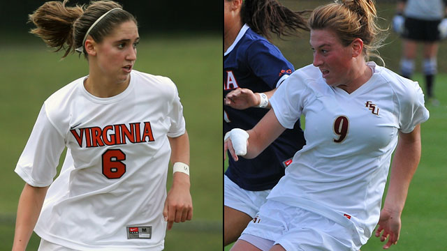 #5 Virginia vs. #1 Florida State (Semifinal #1): 2012 ACC Women's Soccer Championship