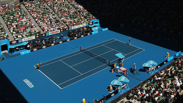 Rod Laver Arena (Day 1) - Australian Open 2013 - Rod Laver Arena (Day 1) (First Round)