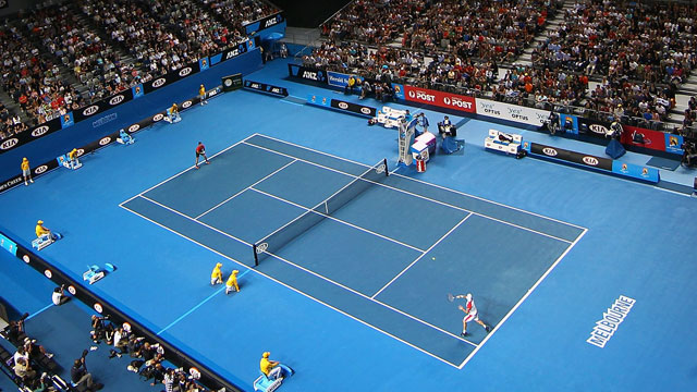 (3) Sania Mirza (IND) and Bob Bryan (USA) vs. Samantha Stosur (AUS) and Luke Saville (AUS)
