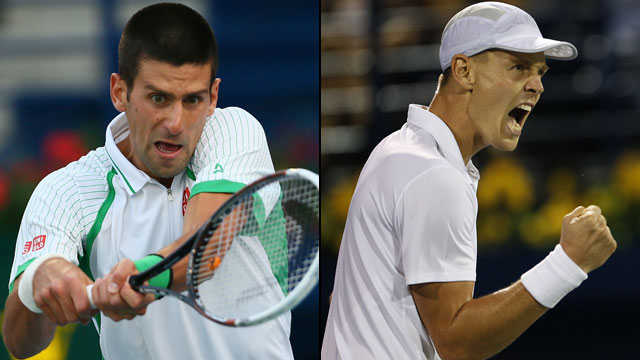 Novak Djokovic (Srb) vs. Tomas Berdych (Cze) (Men's Final - Dubai Duty Free Tennis Championships)
