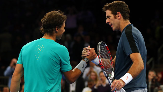 Rafael Nadal (Esp) vs. Juan Martin del Potro (Arg) (Exhibition): BNP Paribas Showdown