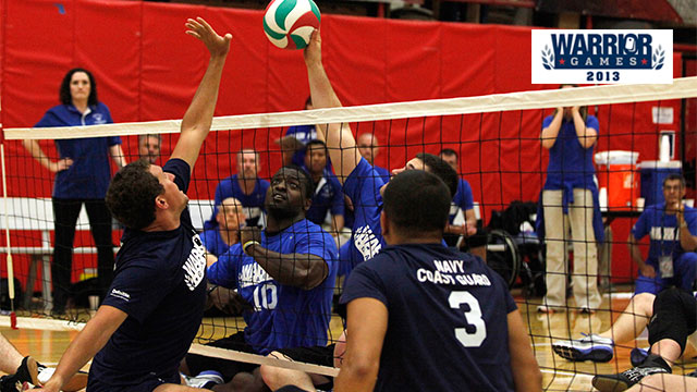 2013 Warrior Games: Gold Medal Sitting Volleyball Game