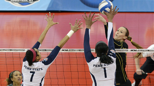 #5 Oregon vs. #1 Penn State (Semifinal #2): NCAA Women's Volleyball Championship