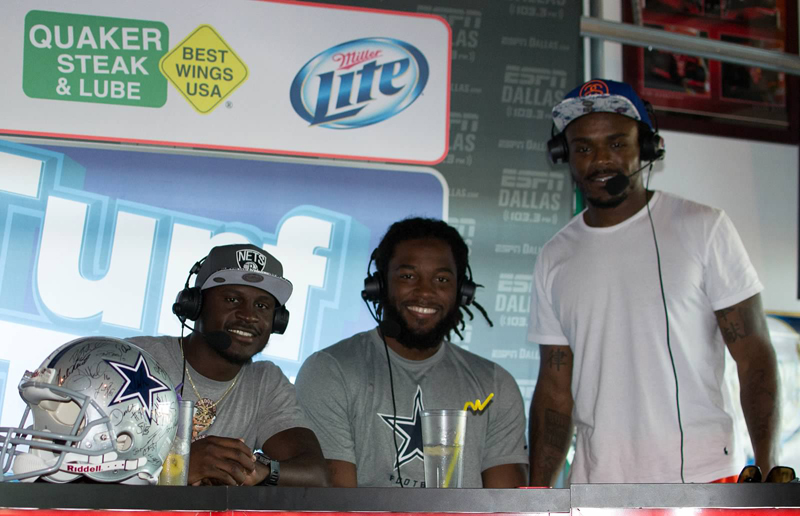 Thanks for joining ESPN Dallas for Turf Talk with Morris Claiborne, Danny McCray and Brandon Carr!