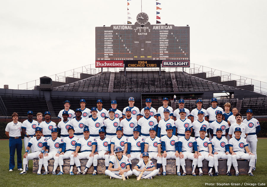 1984 chicago cubs jersey