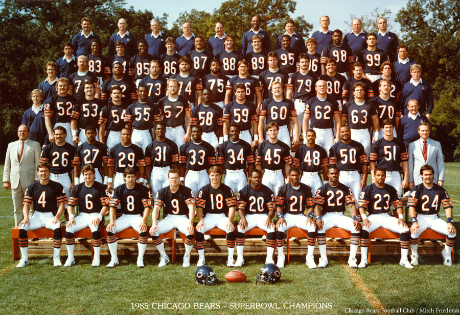 Remembering the 1985 Chicago Bears - ESPN Chicago