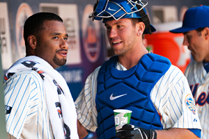 Johan Santana, Josh Thole