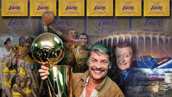 Jerry Buss Collage