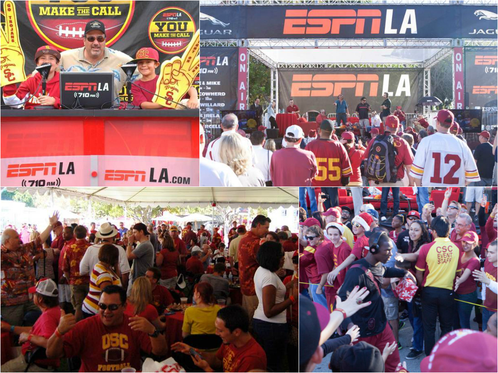 ESPNLA USC Tailgates