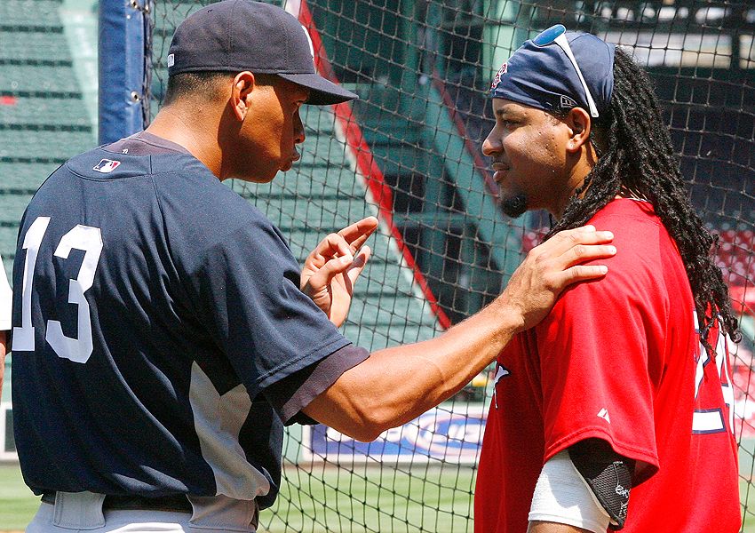 manny ramirez yankees hat