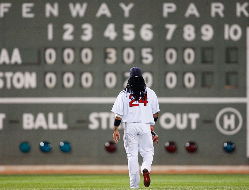 manny ramirez red sox jersey