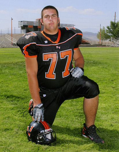 tallest high school football player