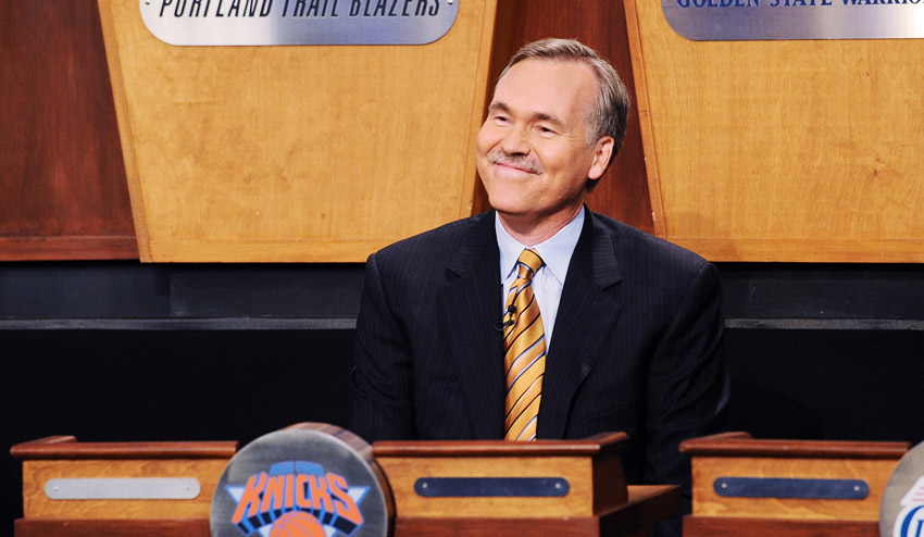 Mike D'Antoni at lottery