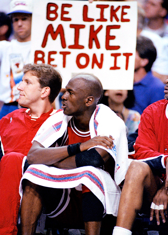 Michael Jordan was ready to 'torch' broadcaster minutes after winning his  last title