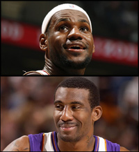 LeBron and Amare