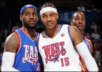 LeBron and Melo