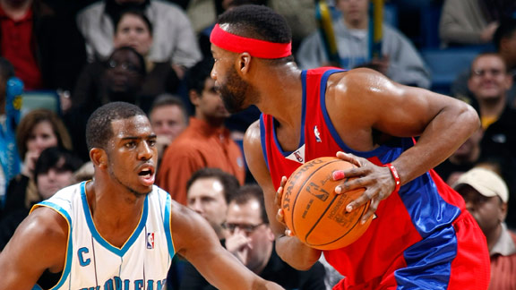 Chris Paul and Baron Davis
