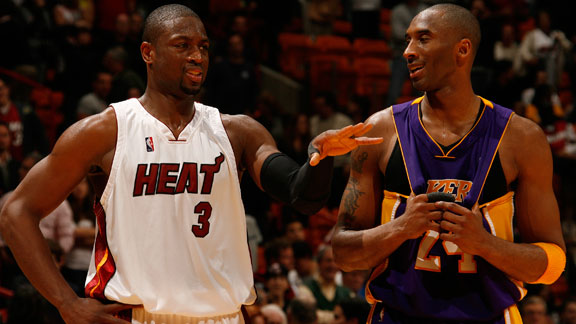 Kobe Bryant and Dwyane Wade
