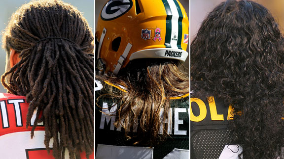 NFL Hair Getty Images The long-hair culture is alive and well in the NFL.