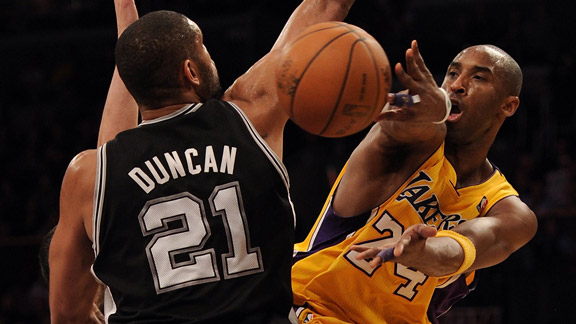 Kobe Bryant, Tim Duncan