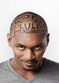 RON ARTEST had a tough assignment: getting inside his own head