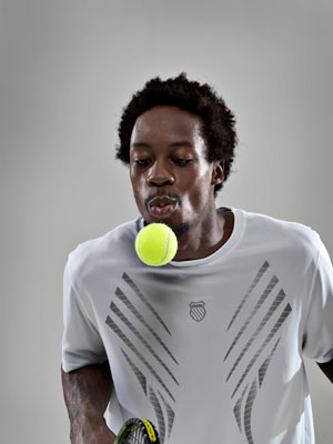 gael monfils shoes. Gael Monfils is more of an