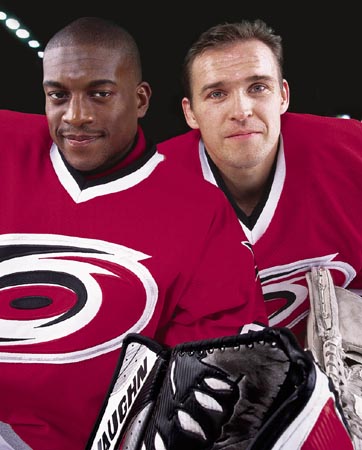 Kevin Weekes & Arturs Irbe