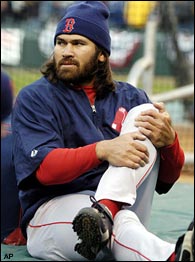 johnny damon caveman