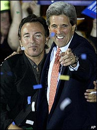 Bruce Springsteen, John Kerry