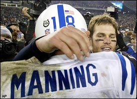 Peyton Manning, Tom Brady