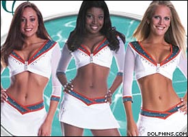 Miami cheerleaders