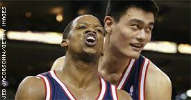 Steve Francis and Yao Ming