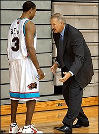 Jerry West and Troy Bell