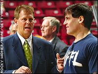 Danny Ainge and Mark Cuban