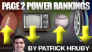 Page 2 Power Rankings