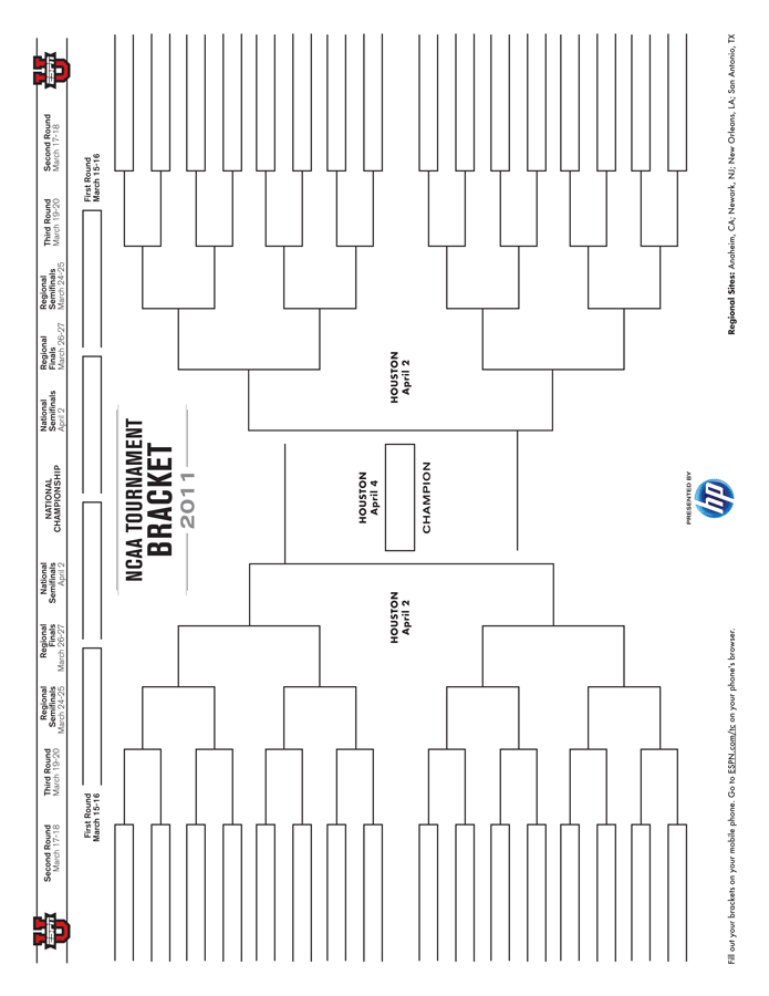 2011 NCAA Tournament Schedule and Key Dates - ESPN