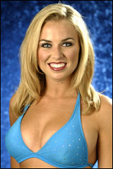 Chargers cheerleader