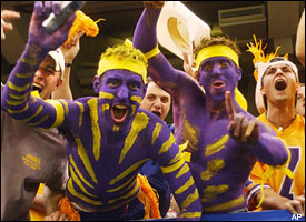 LSU fans