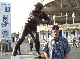 George Brett statue