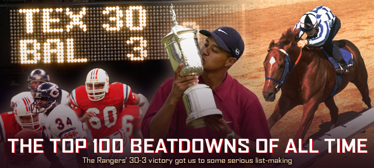 100 Biggest Beatdowns