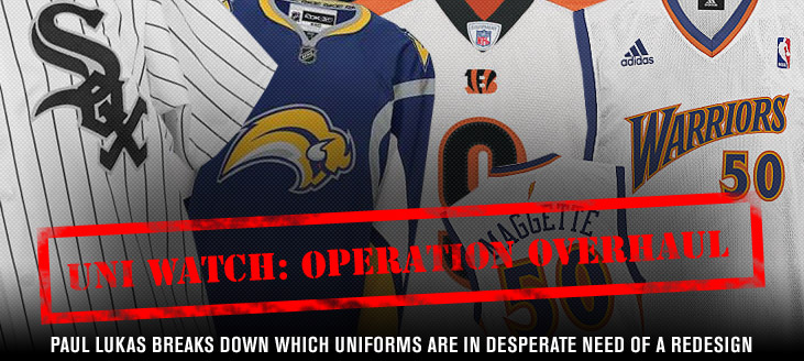 Uni Watch: Operation Overhaul