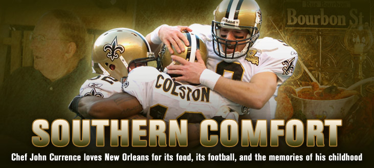 New Orleans: Great food, great football
