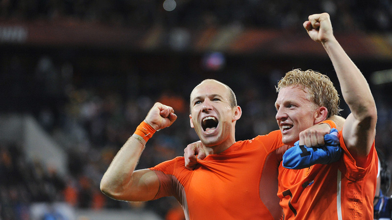 Netherlands celebrates