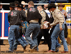 Justin SportsMedicine Team (Photo: Mike Copeman)